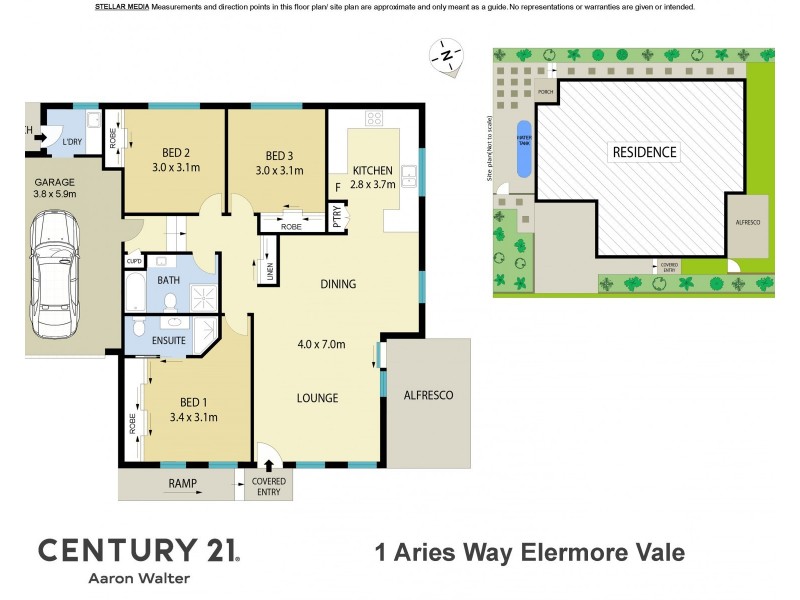 1 Aries Way, Elermore Vale NSW 2287 Floorplan