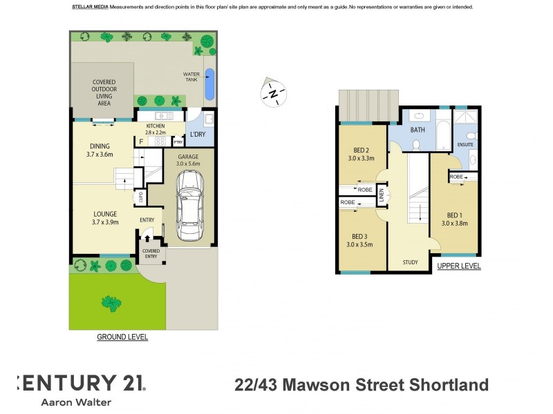 22/43 Mawson Street, Shortland NSW 2307 Floorplan