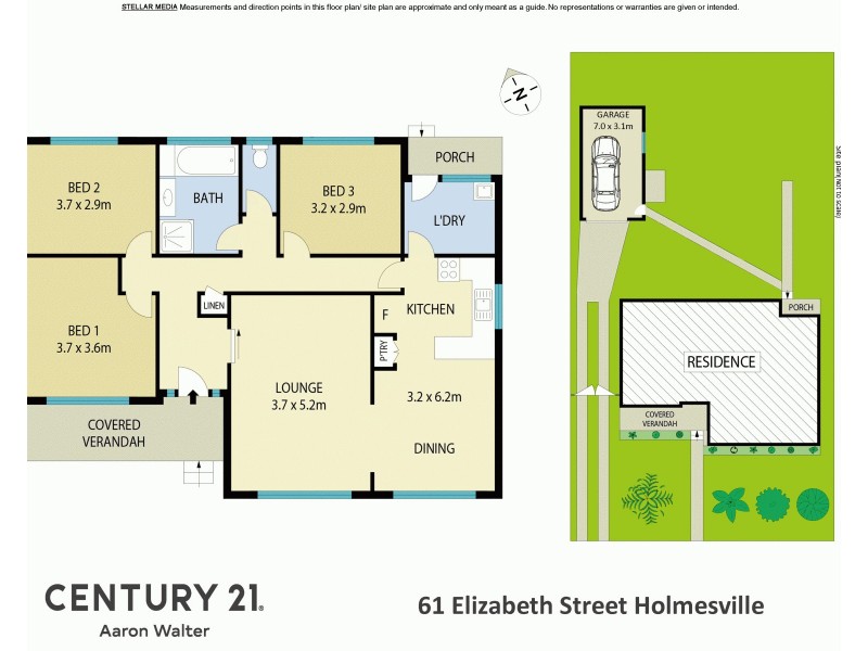 61 Elizabeth Street, Holmesville NSW 2286 Floorplan