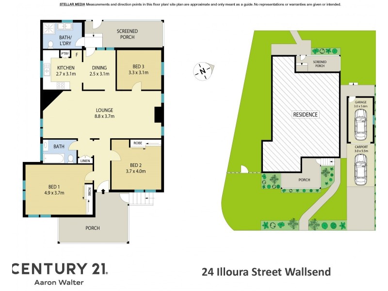 24 Illoura Street, Wallsend NSW 2287 Floorplan