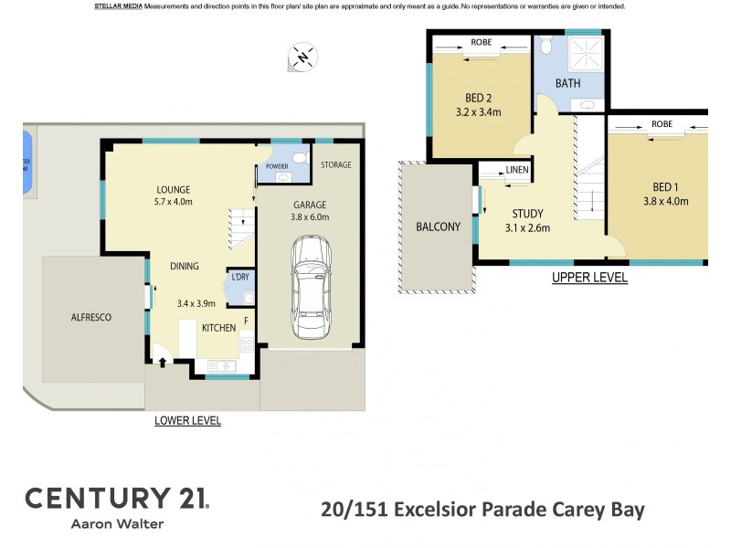 20/151 Excelsior Parade, Toronto NSW 2283 Floorplan