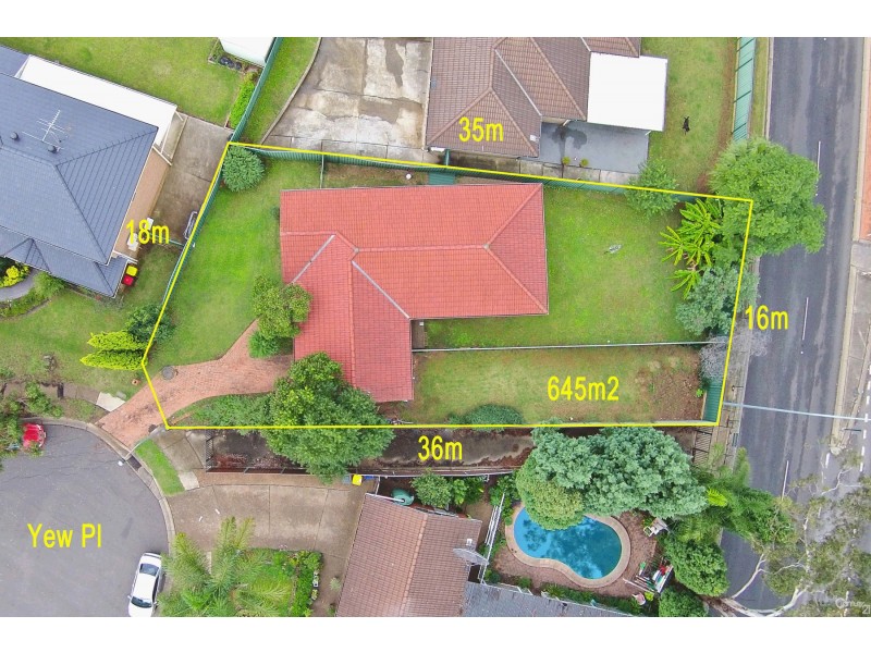 13 Yew Place, Quakers Hill NSW 2763 Floorplan