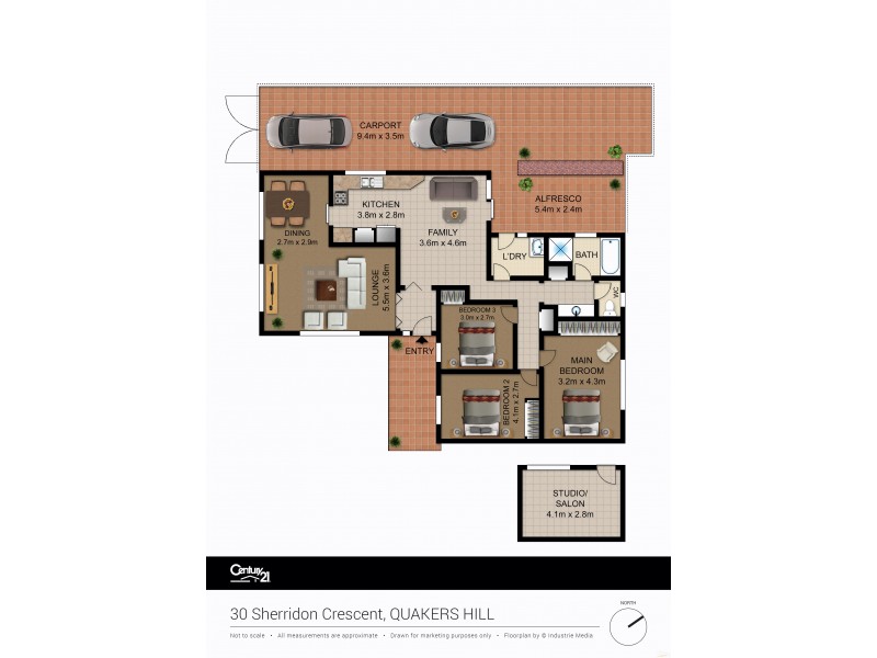 Quakers Hill NSW 2763 Floorplan