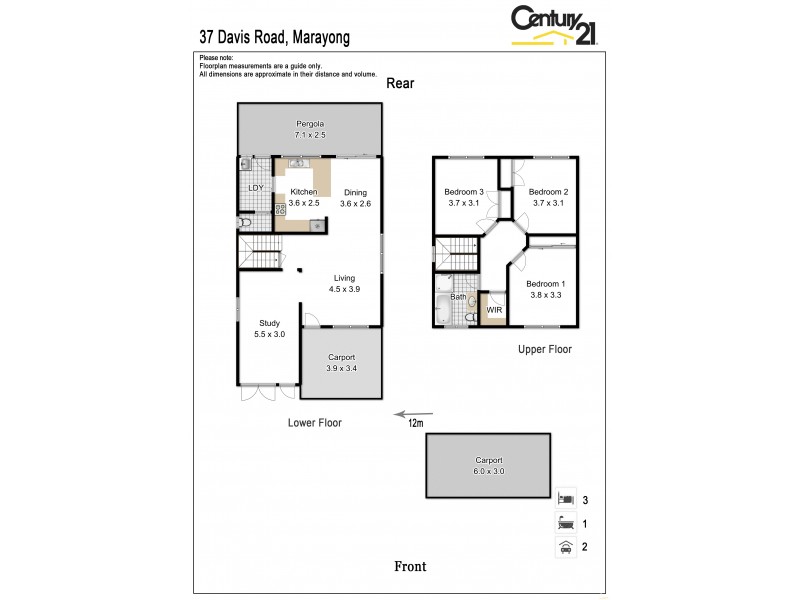 37 Davis Road, Marayong NSW 2148 Floorplan