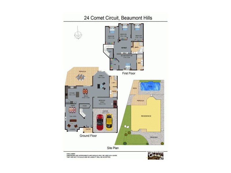 24 Comet Circuit, Beaumont Hills NSW 2155 Floorplan