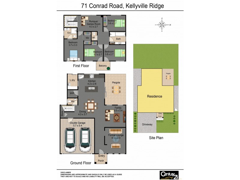 71 Conrad Road, Kellyville Ridge NSW 2155 Floorplan