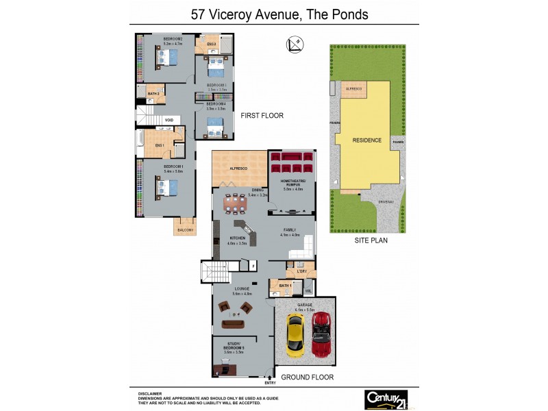 57 Viceroy Avenue, The Ponds NSW 2769 Floorplan