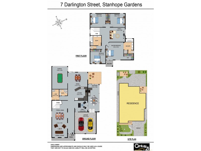 7 Darlington Street, Stanhope Gardens NSW 2768 Floorplan