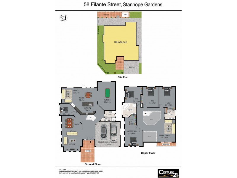 58  Filante Street, Stanhope Gardens NSW 2768 Floorplan