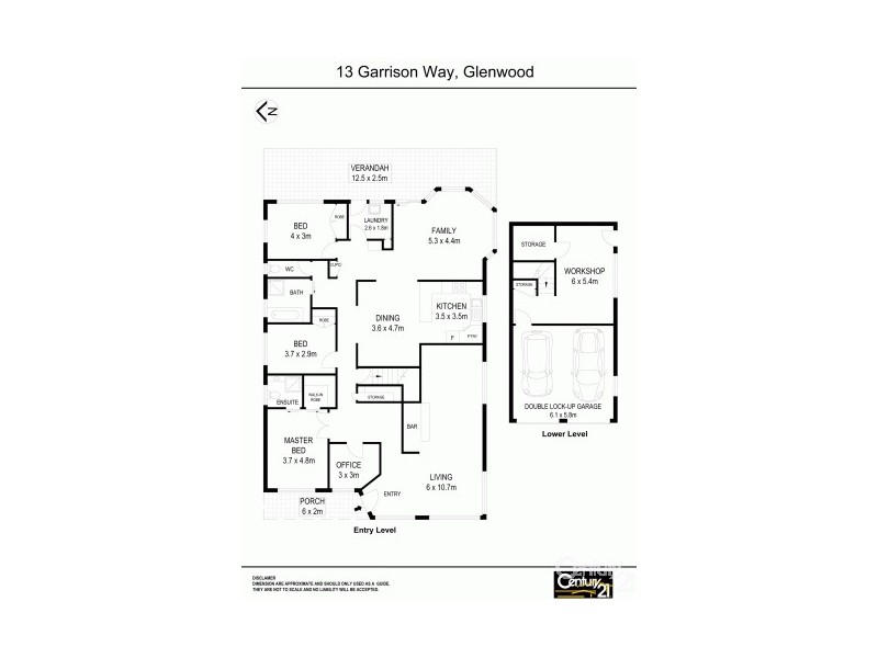 13 Garrison Way, Glenwood NSW 2768 Floorplan