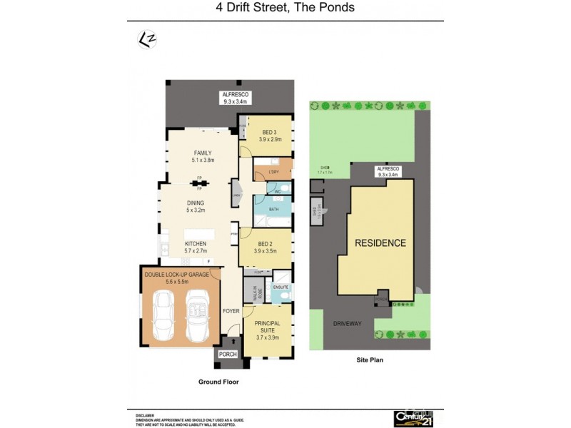4 Drift Street, The Ponds NSW 2769 Floorplan