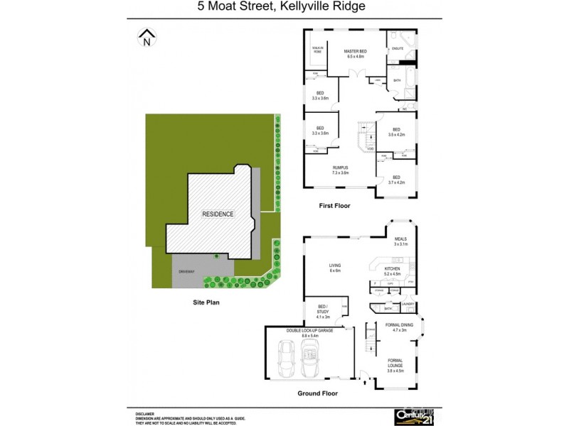 5 Moat Street, Kellyville Ridge NSW 2155 Floorplan