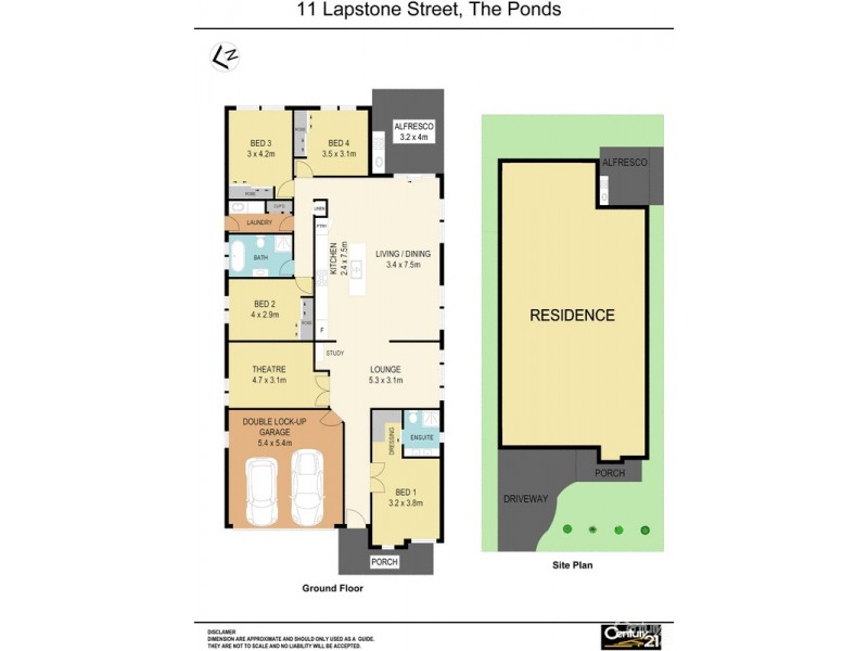 11 Lapstone Street, The Ponds NSW 2769 Floorplan