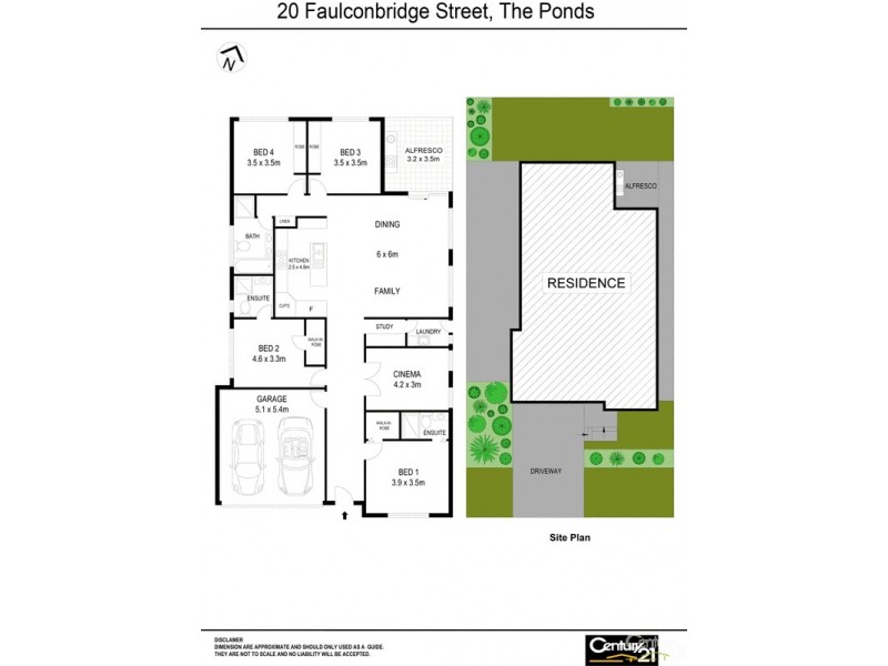 20 Faulconbridge Street, The Ponds NSW 2769 Floorplan