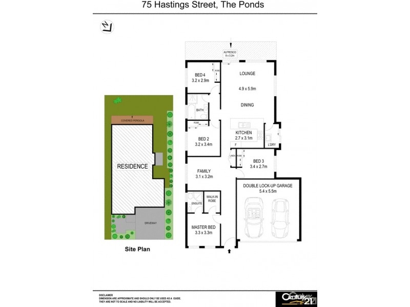 75 Hastings Street, The Ponds NSW 2769 Floorplan