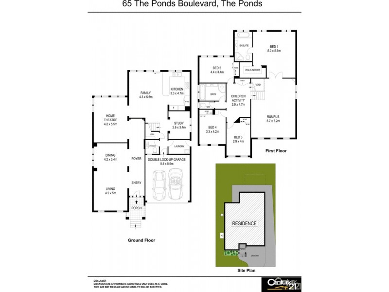 65 The Ponds Boulevard, The Ponds NSW 2769 Floorplan