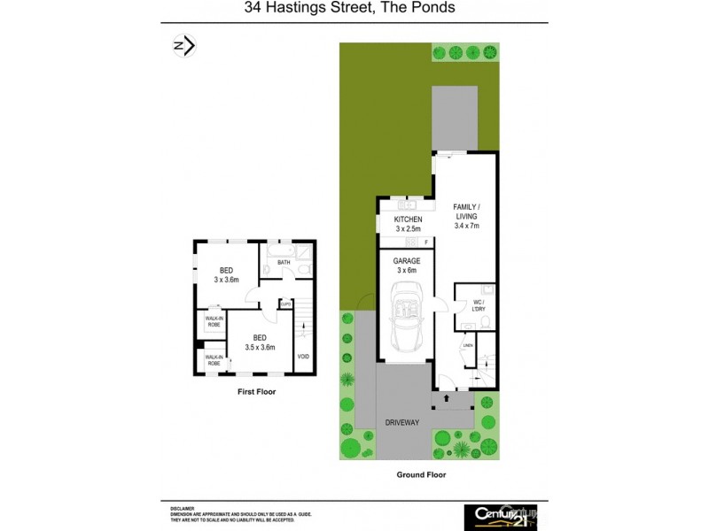 34 Hastings Street, The Ponds NSW 2769 Floorplan