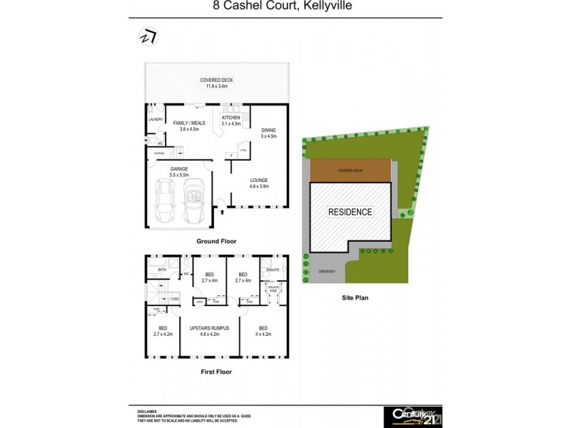 8 Cashel Court, Kellyville Ridge NSW 2155 Floorplan