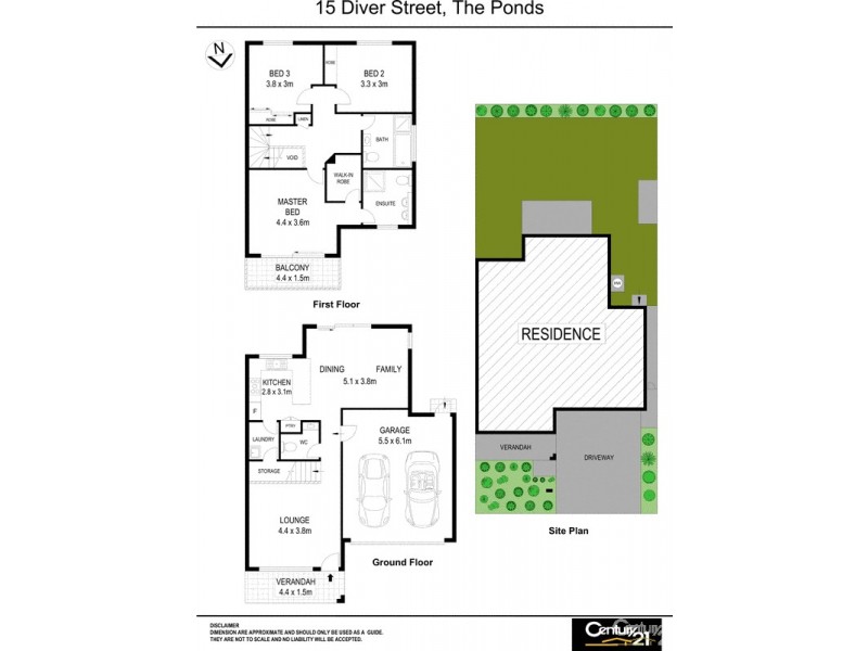 15 Diver Street, The Ponds NSW 2769 Floorplan