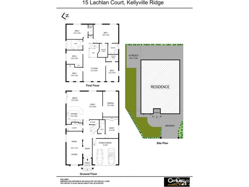 15  Lachlan Court, Kellyville Ridge NSW 2155 Floorplan