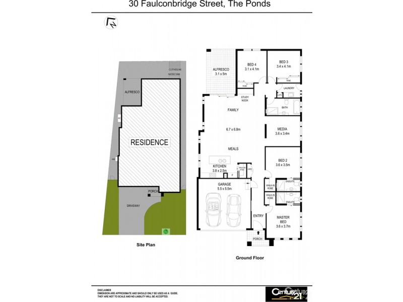 30 Faulconbridge Street, The Ponds NSW 2769 Floorplan