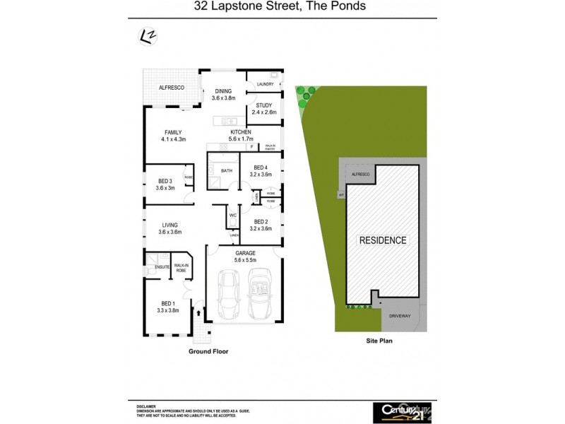 32  Lapstone Street, The Ponds NSW 2769 Floorplan