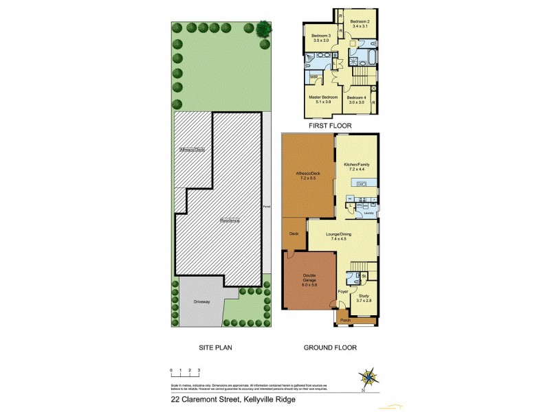 22 Claremont Street, Kellyville Ridge NSW 2155 Floorplan