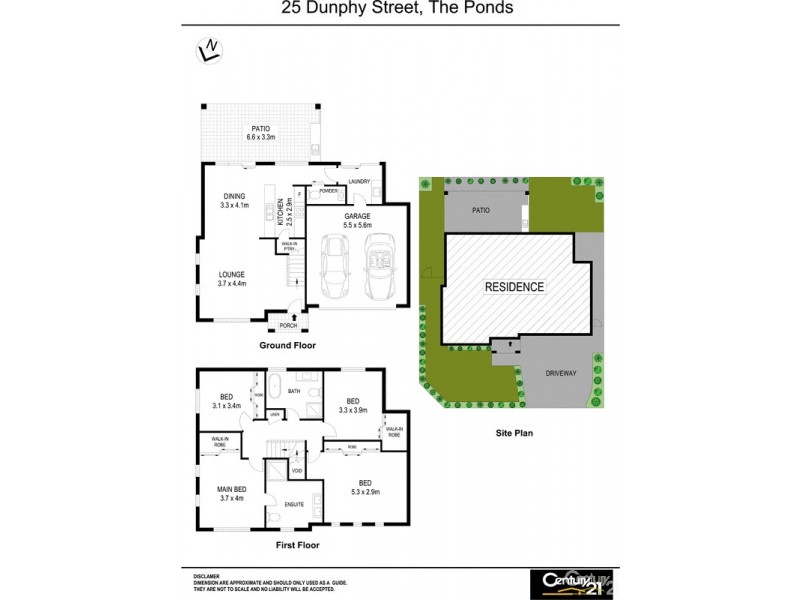 25  Dunphy Street, The Ponds NSW 2769 Floorplan