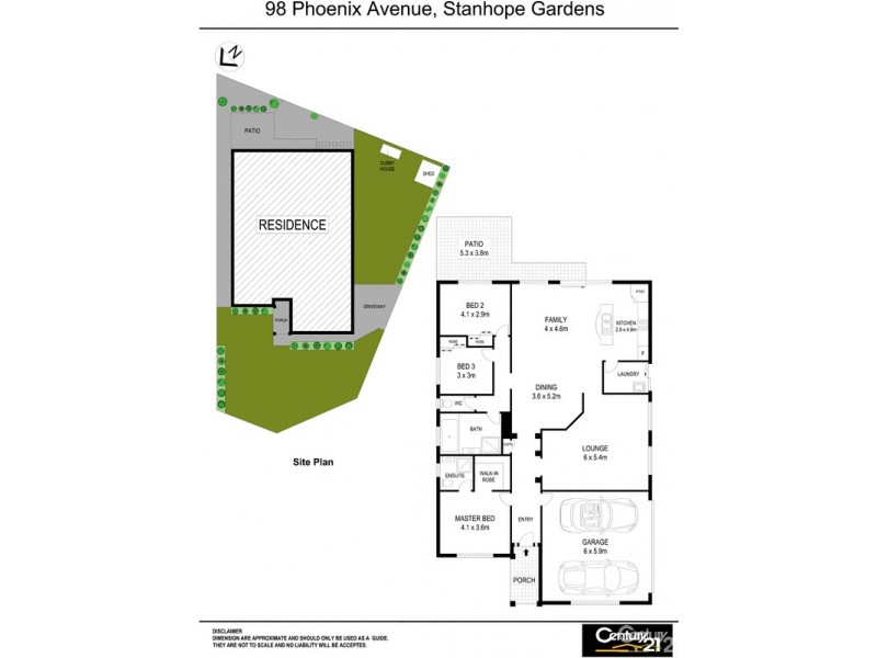 98 Phoenix Avenue, Stanhope Gardens NSW 2768 Floorplan