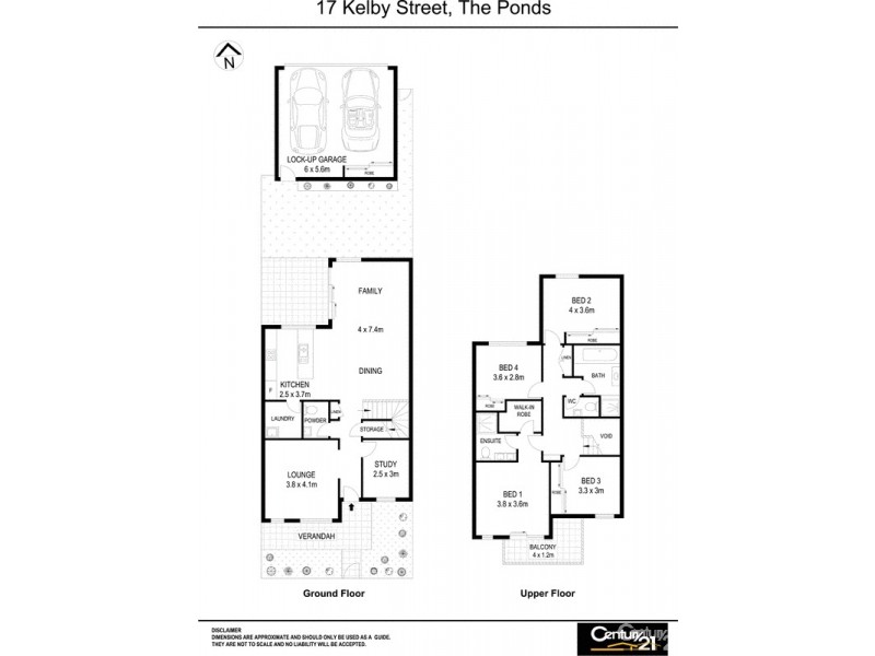 17 Kelby Street, The Ponds NSW 2769 Floorplan
