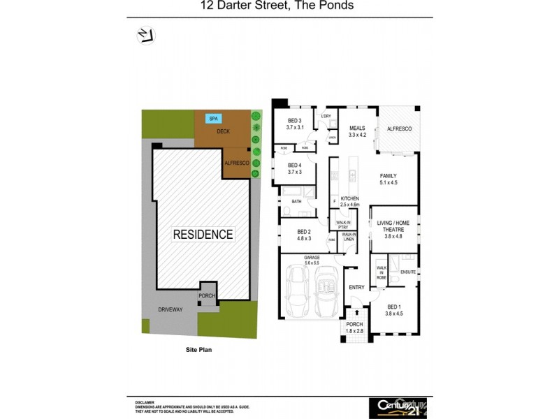 12 Darter Street, The Ponds NSW 2769 Floorplan
