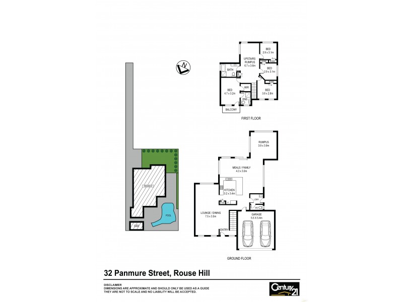 32 Panmure Street, Rouse Hill NSW 2155 Floorplan