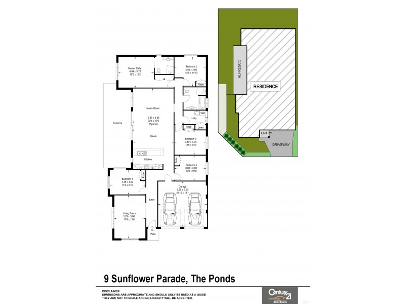 9 Sunflower Parade, The Ponds NSW 2769 Floorplan