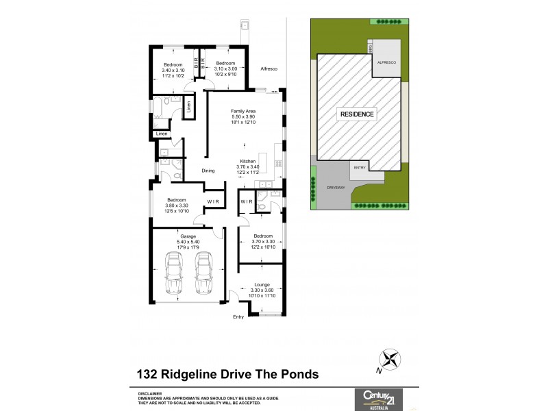 132 Ridgeline Drive, The Ponds NSW 2769 Floorplan