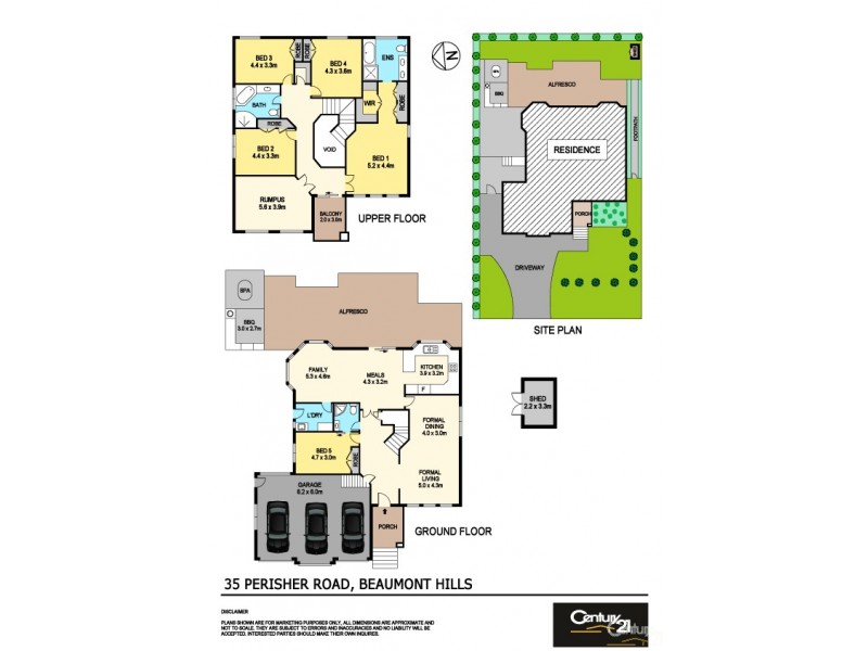 35 Perisher Road, Beaumont Hills NSW 2155 Floorplan