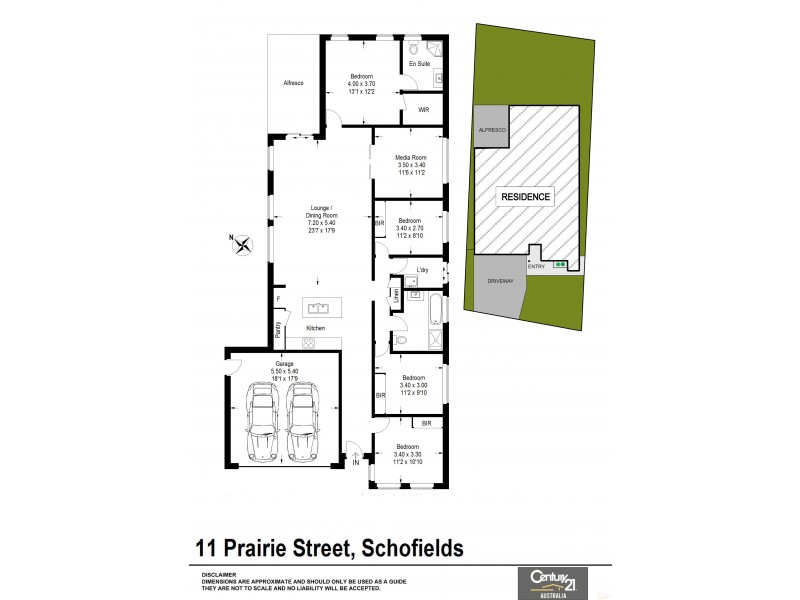 11 Prairie Street, Schofields NSW 2762 Floorplan