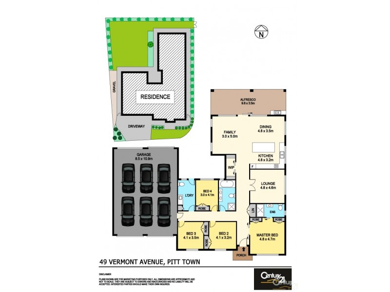 49 Vermont Avenue, Pitt Town NSW 2756 Floorplan