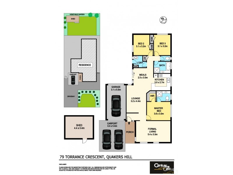 79 Torrance Crescent, Quakers Hill NSW 2763 Floorplan