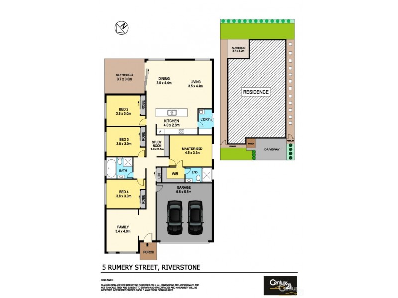 5 Rumery Street, Riverstone NSW 2765 Floorplan
