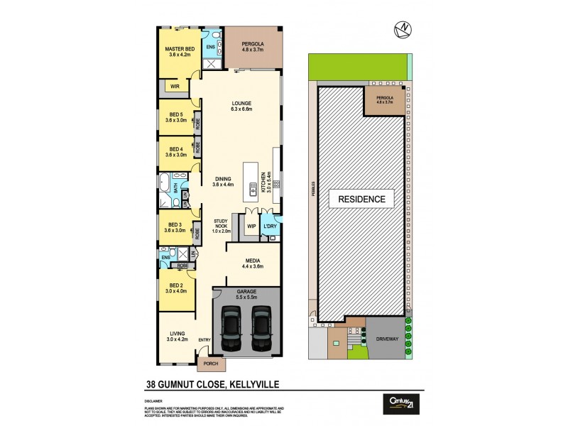 38 Gum Nut Close, Kellyville NSW 2155 Floorplan