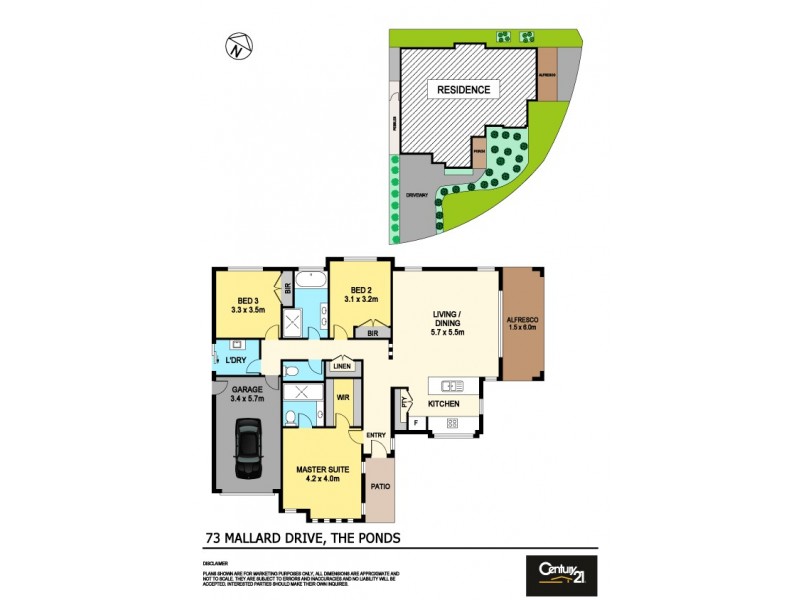 73  Mallard Drive, The Ponds NSW 2769 Floorplan