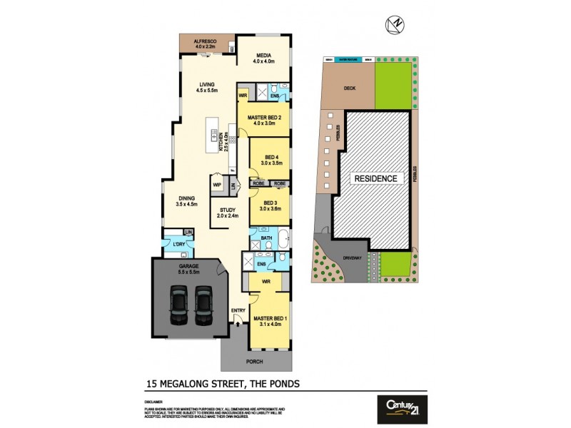 15 Megalong Street, The Ponds NSW 2769 Floorplan