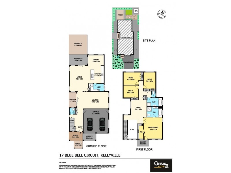 17 Blue Bell Circuit, Kellyville NSW 2155 Floorplan