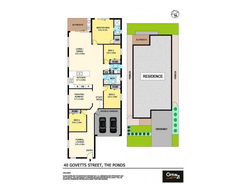 40 Govetts Street, The Ponds NSW 2769 Floorplan