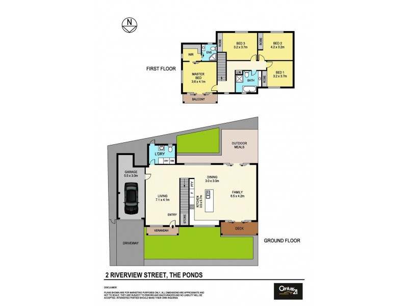 2 Riverview Street, The Ponds NSW 2769 Floorplan