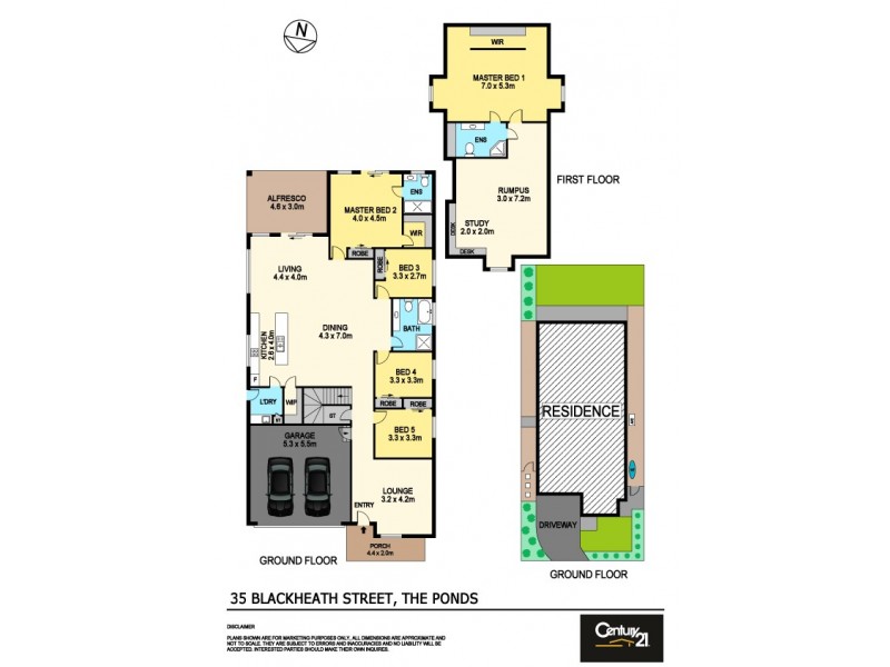 35 Blackheath Street, The Ponds NSW 2769 Floorplan