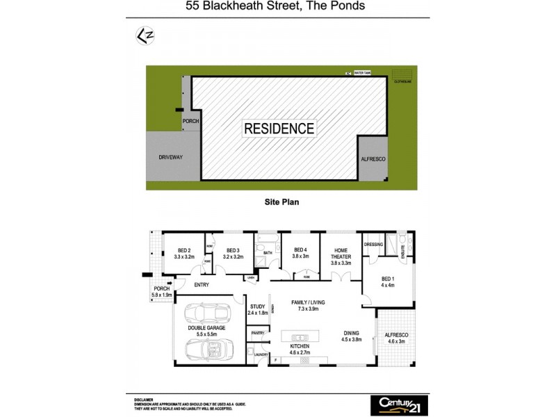 55 Blackheath Street, The Ponds NSW 2769 Floorplan