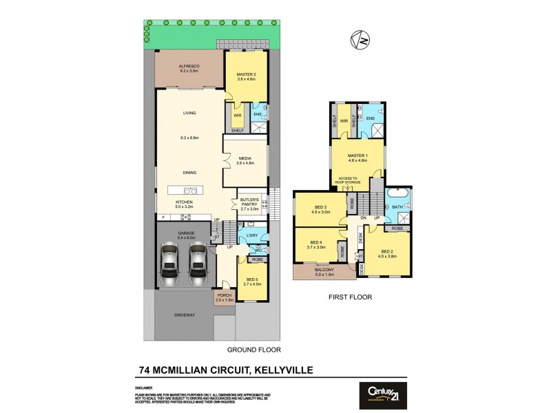 74 McMillian Circuit, Kellyville NSW 2155 Floorplan