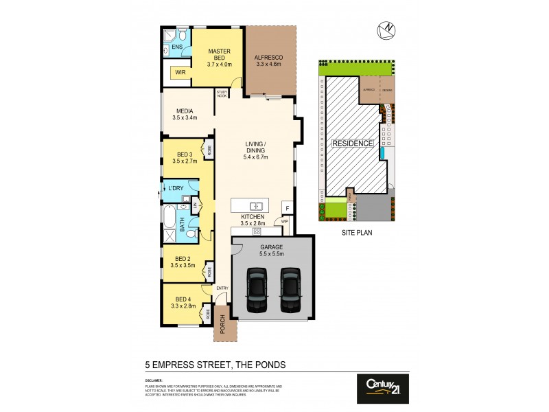 5 Empress Street, The Ponds NSW 2769 Floorplan