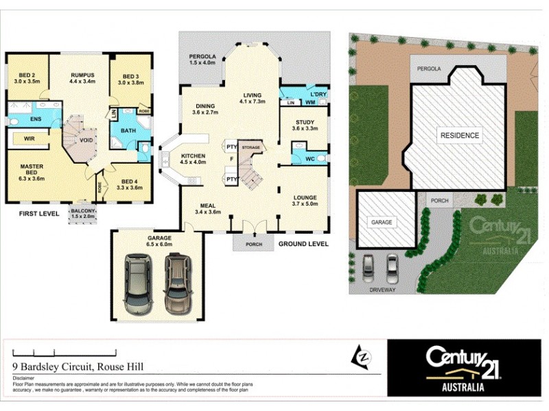 9 Bardsley Circuit, Rouse Hill NSW 2155 Floorplan